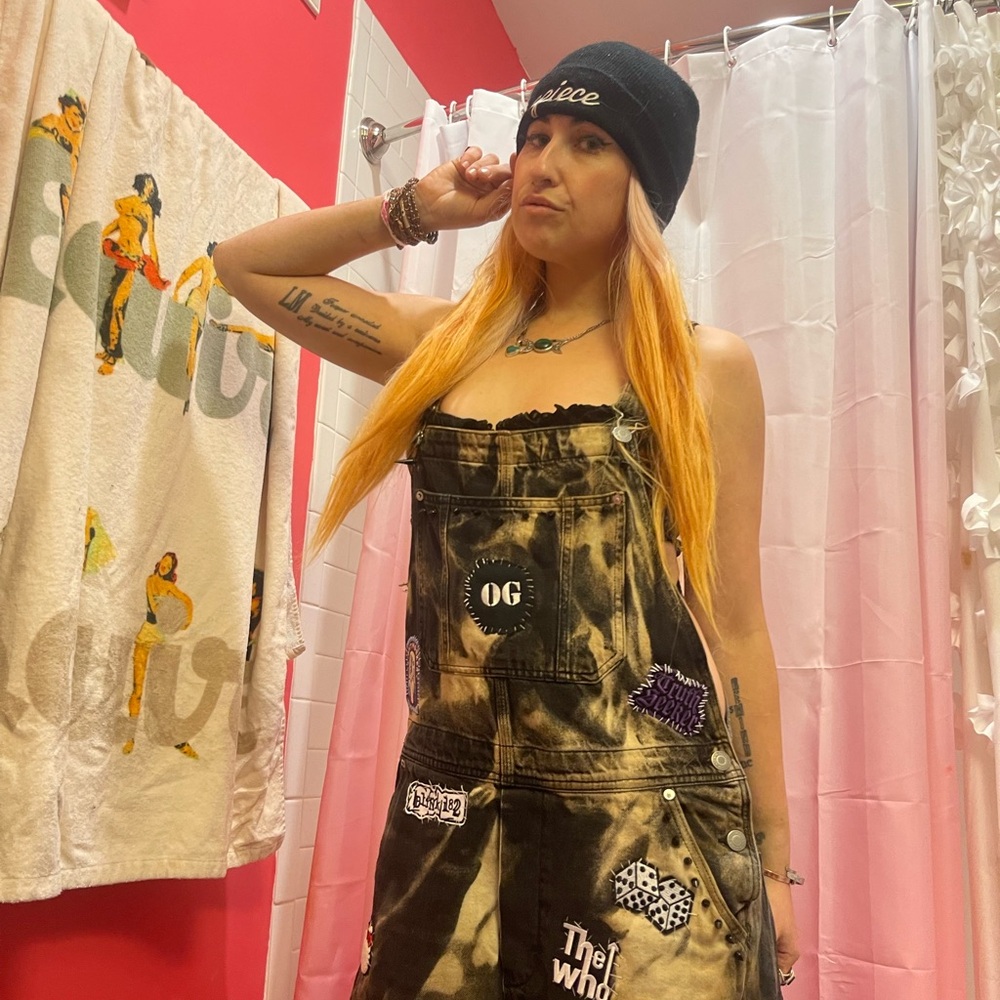 1960 vintage Levis completely customized. One of kind original pieces by OG.
